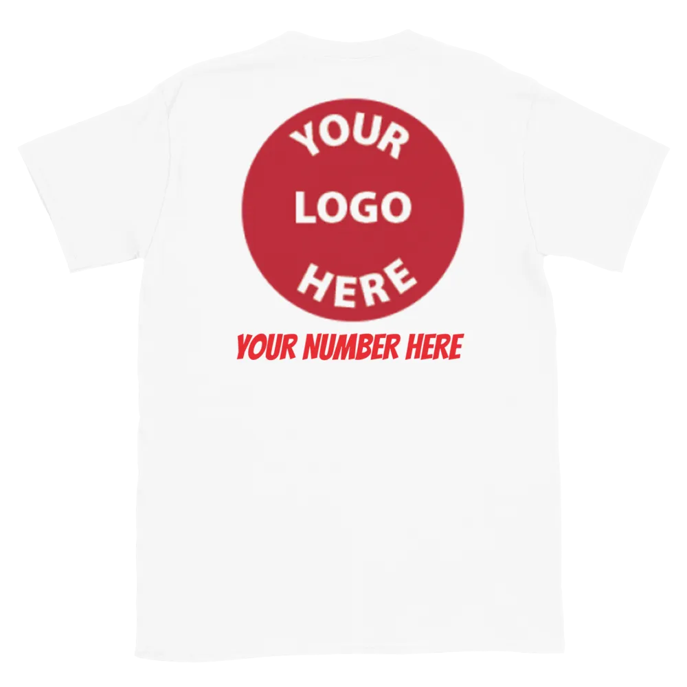 Custom Logo Short-Sleeve Unisex T-Shirt
