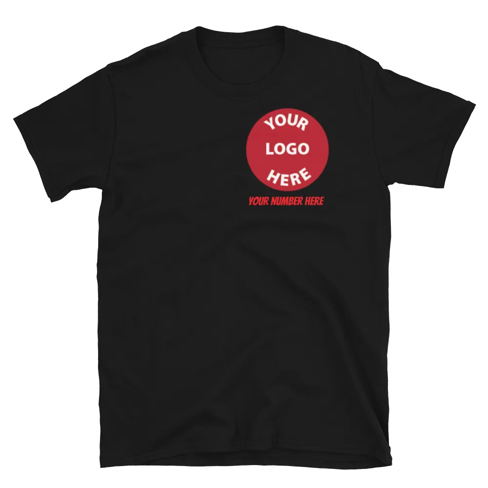 Custom Logo Short-Sleeve Unisex T-Shirt
