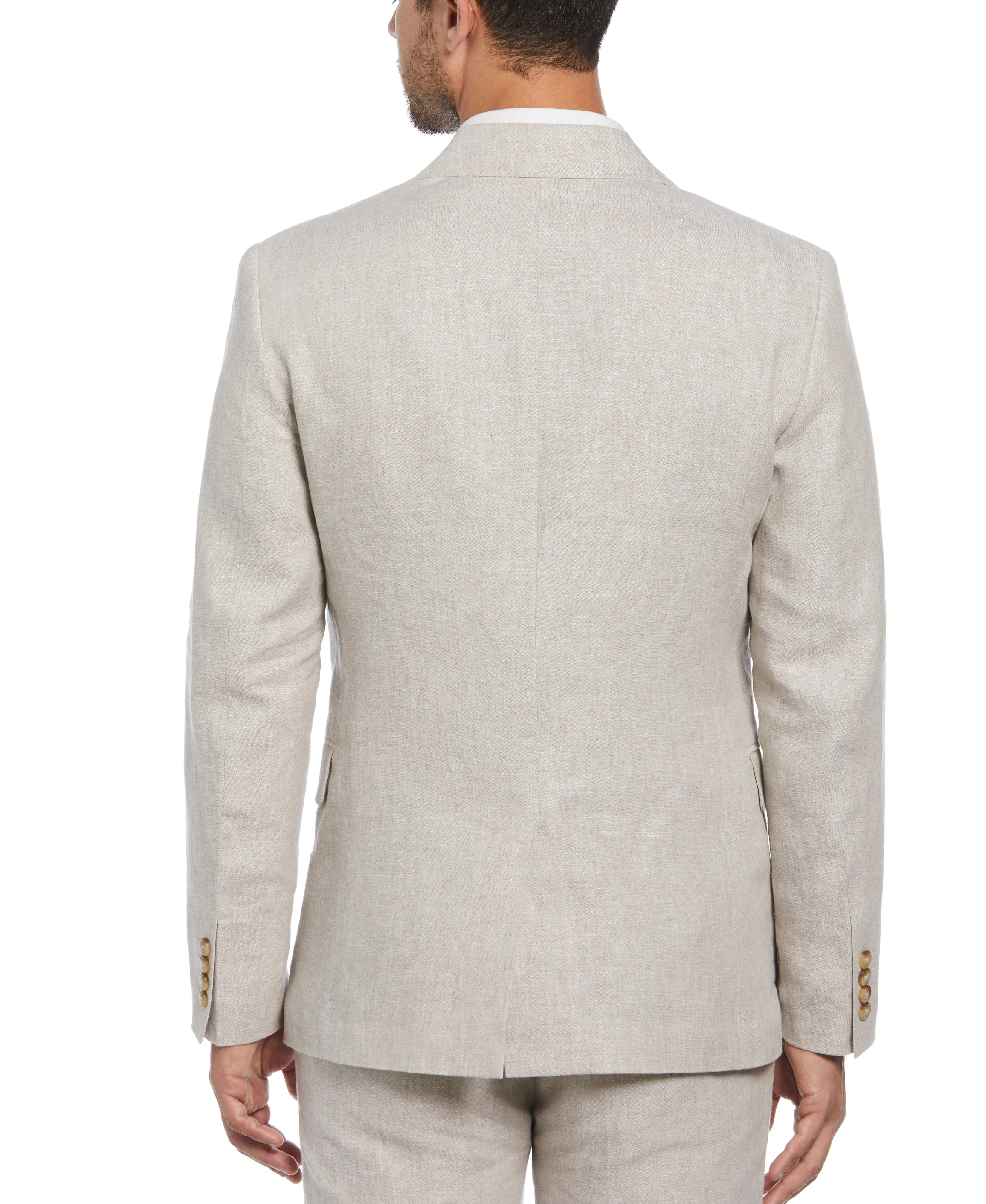 Delave Natural Linen Suit