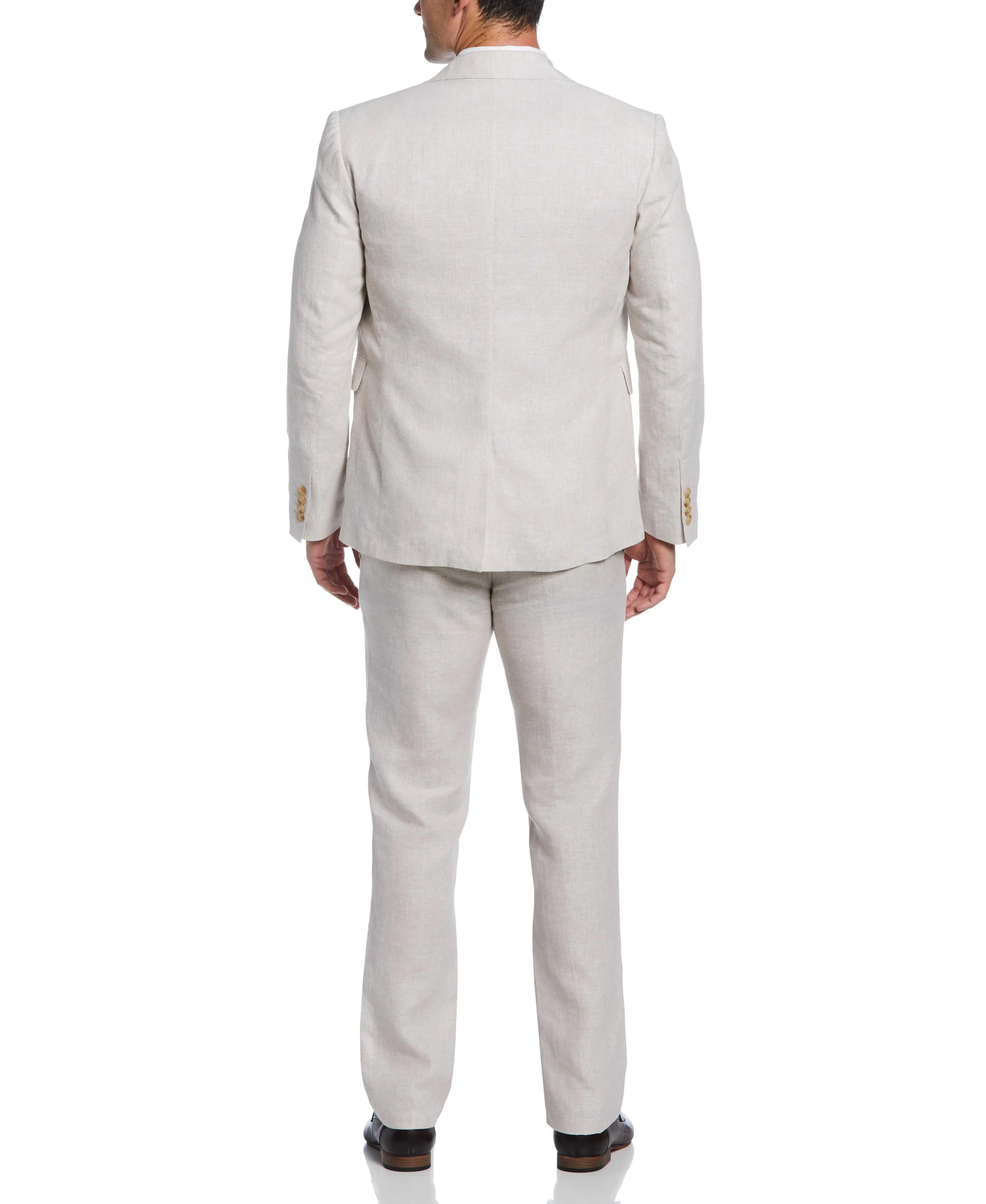 Delave Natural Linen Suit