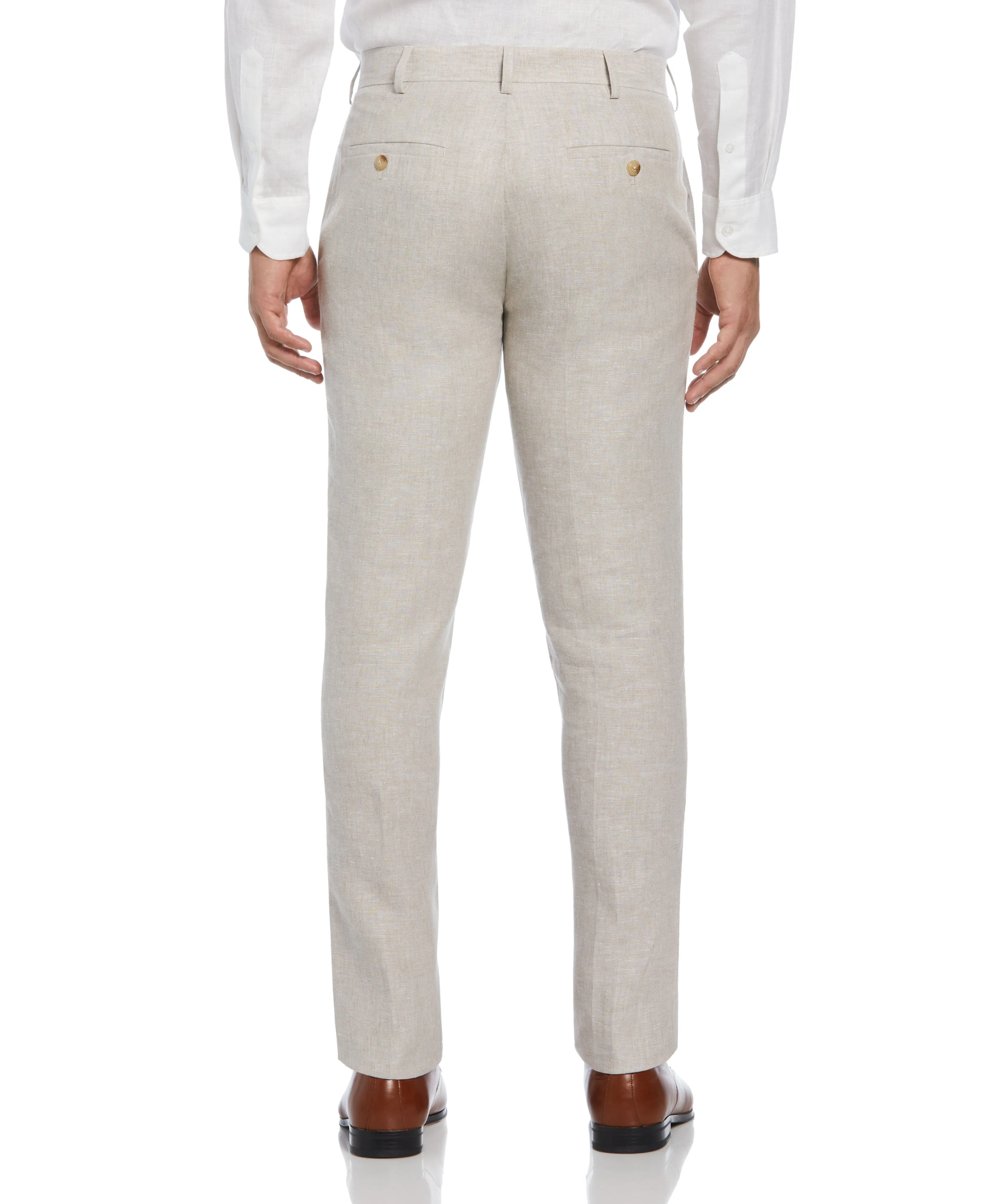 Delave Natural Linen Suit