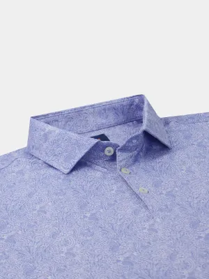 Donald Ross Mens Sport Fit Murdo Polo - PERIWINKLE
