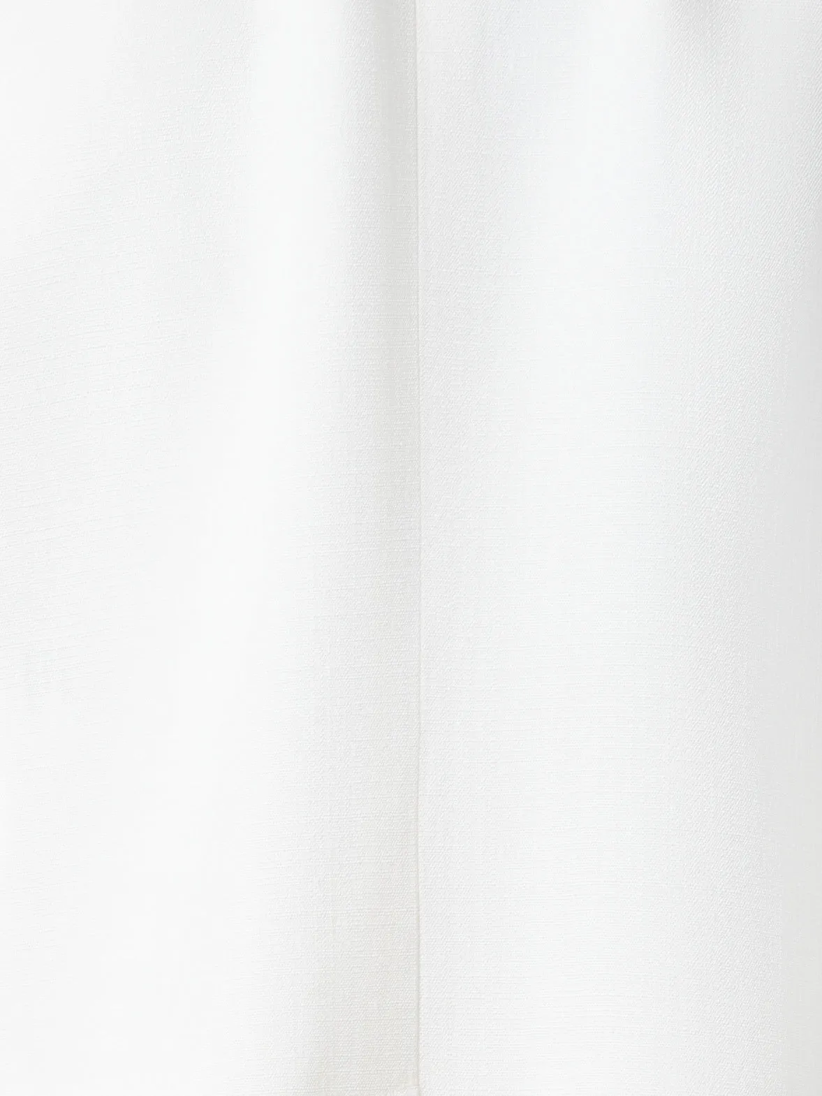 Double-Breasted Blazer in Silk Shantung
