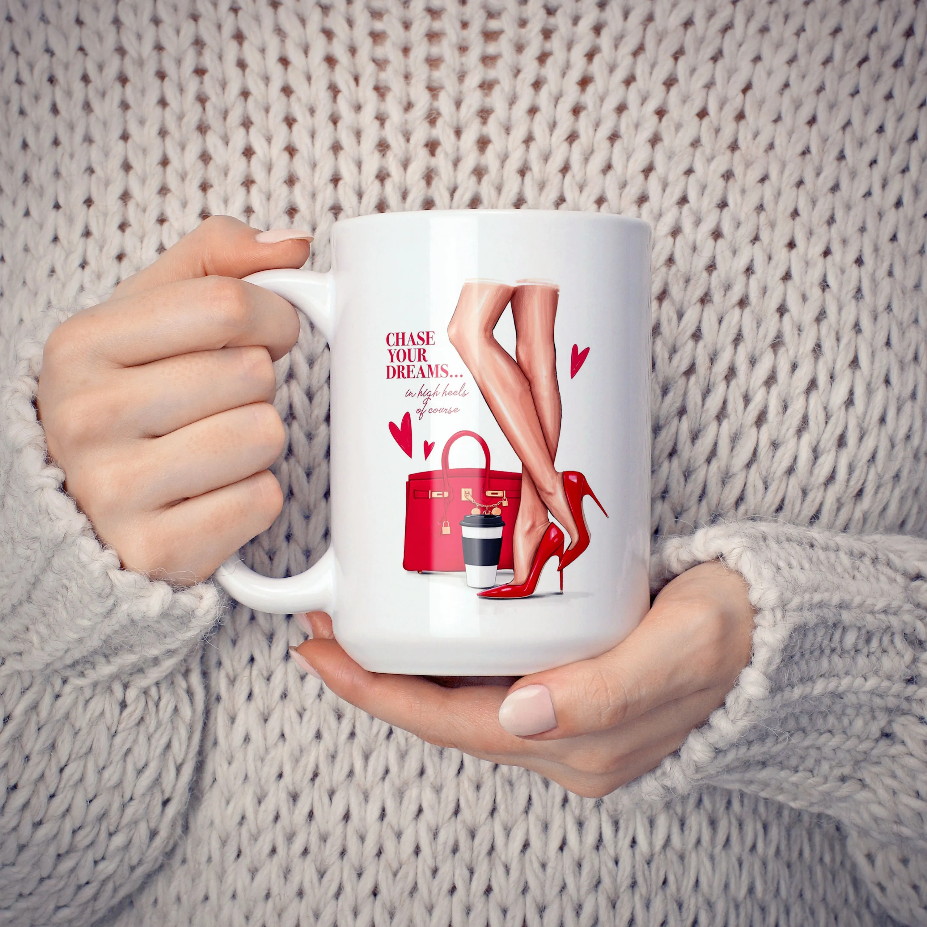 Elegant High heel Coffee Mug