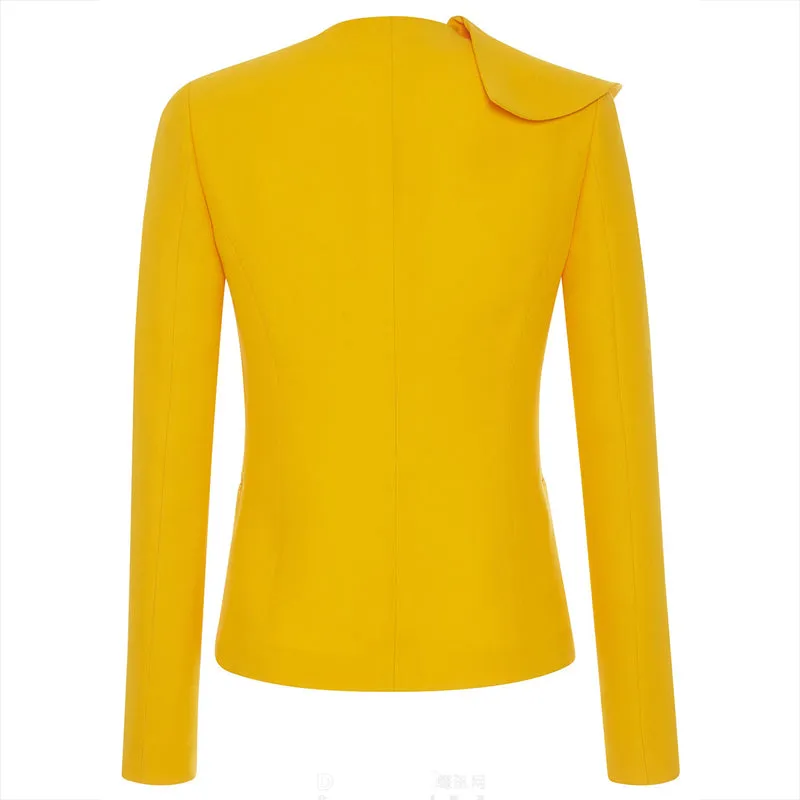 Elegant Ruffled Jacket