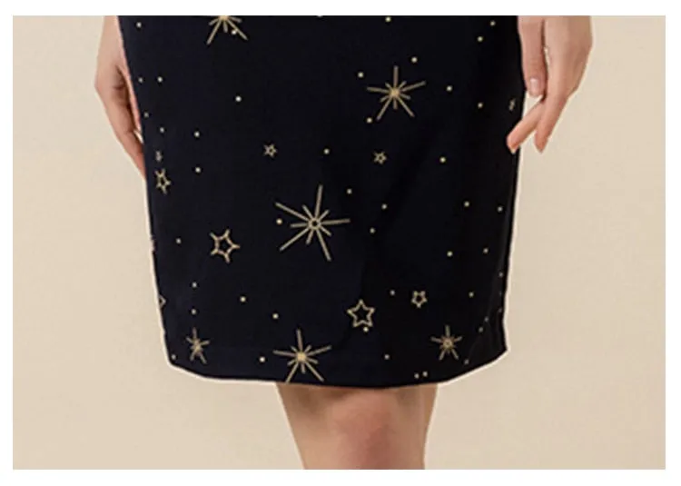 elegant two-piece office ladies clothes