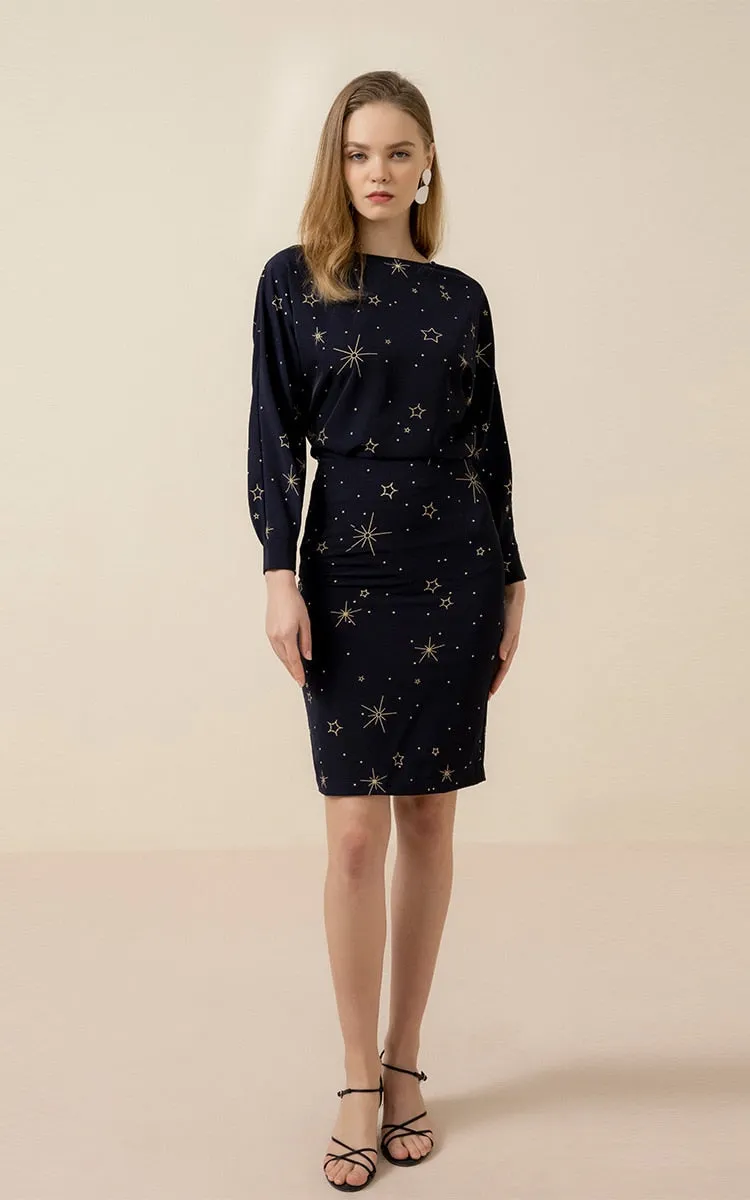 elegant two-piece office ladies clothes