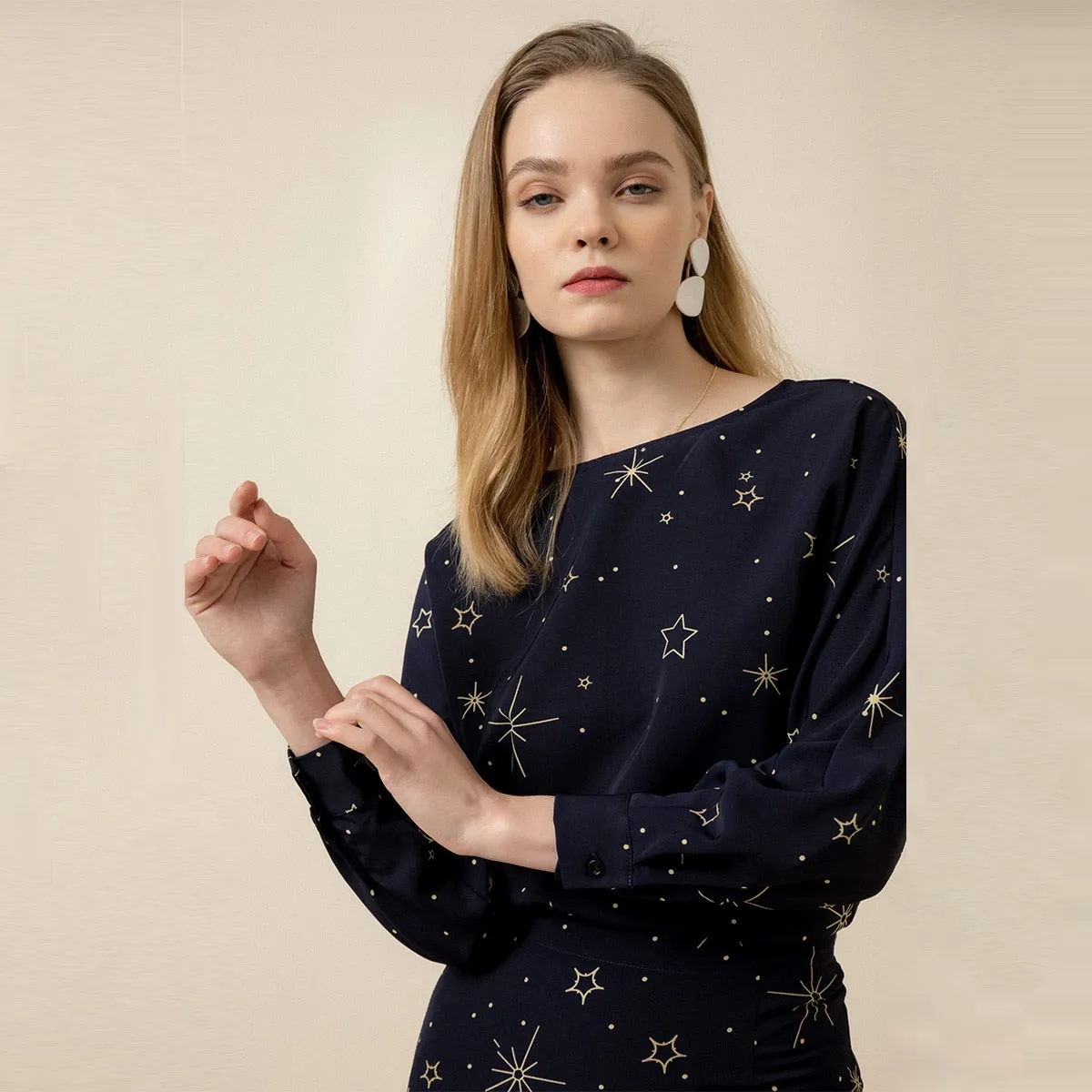 elegant two-piece office ladies clothes