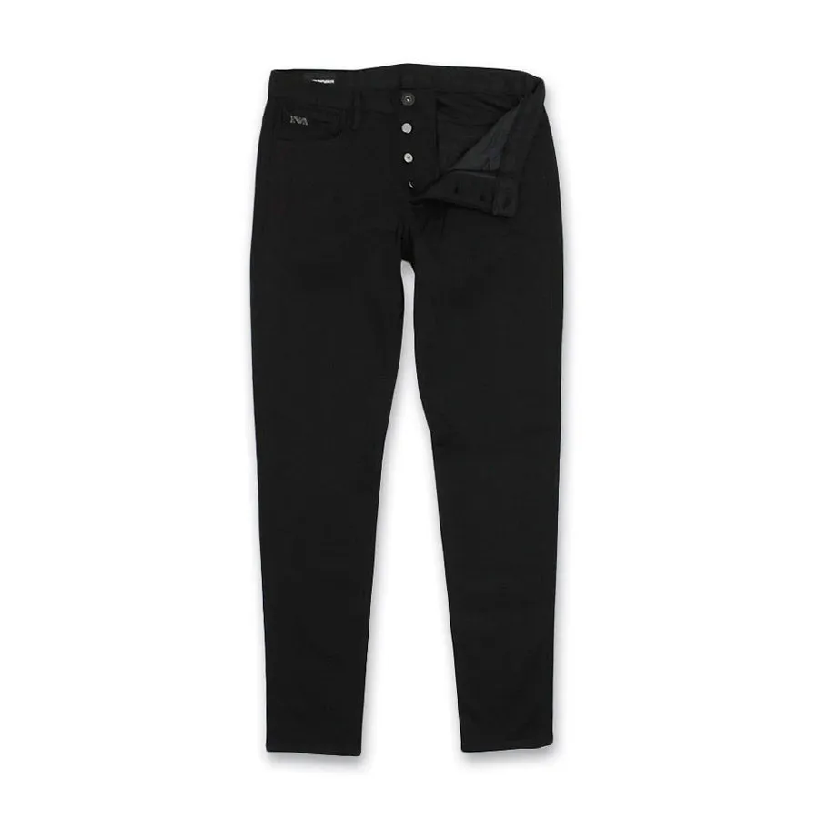 Emporio Armani - J11 Skinny Comfort Jeans in Black