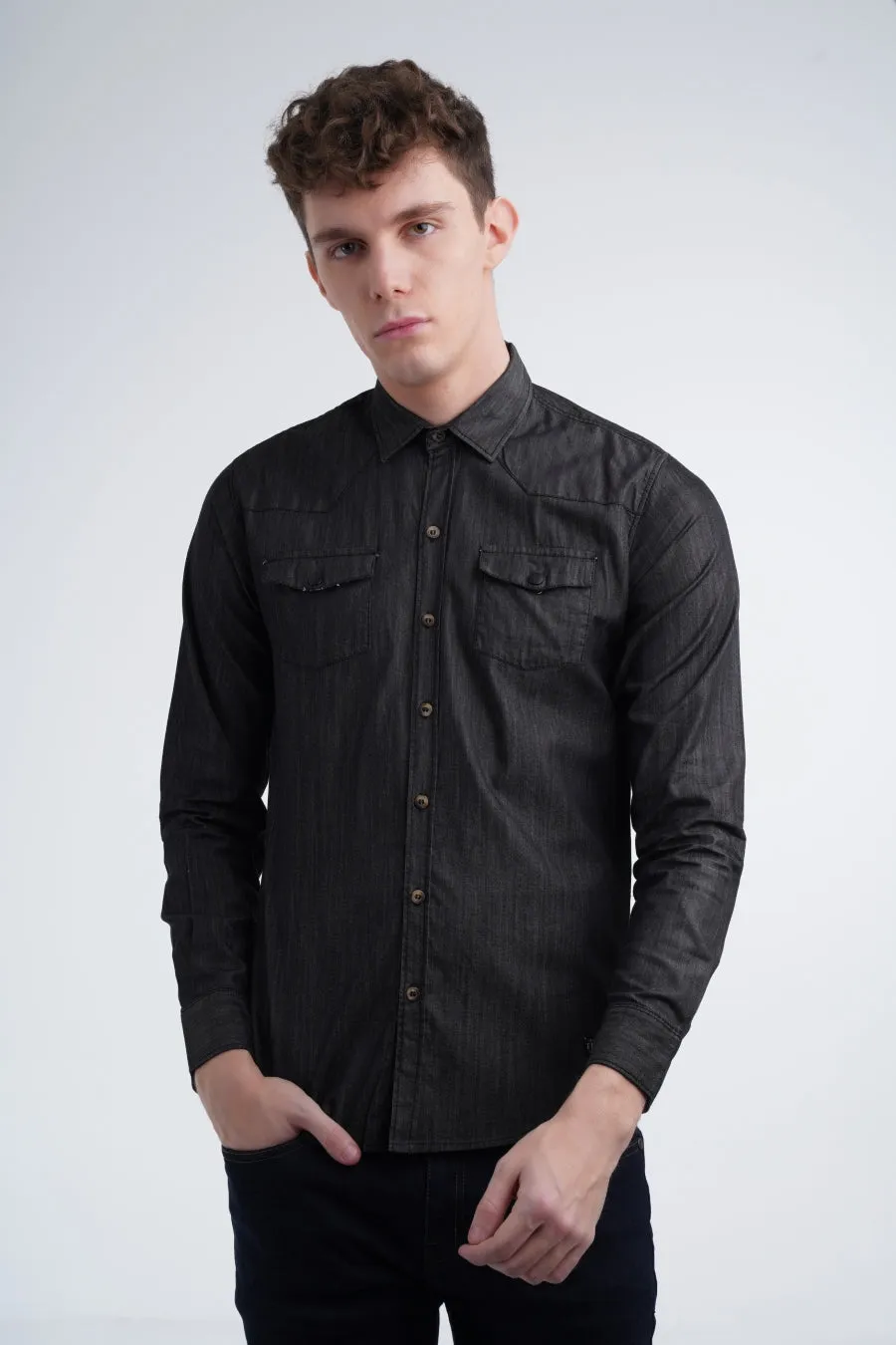 Flap Pockets Shirt