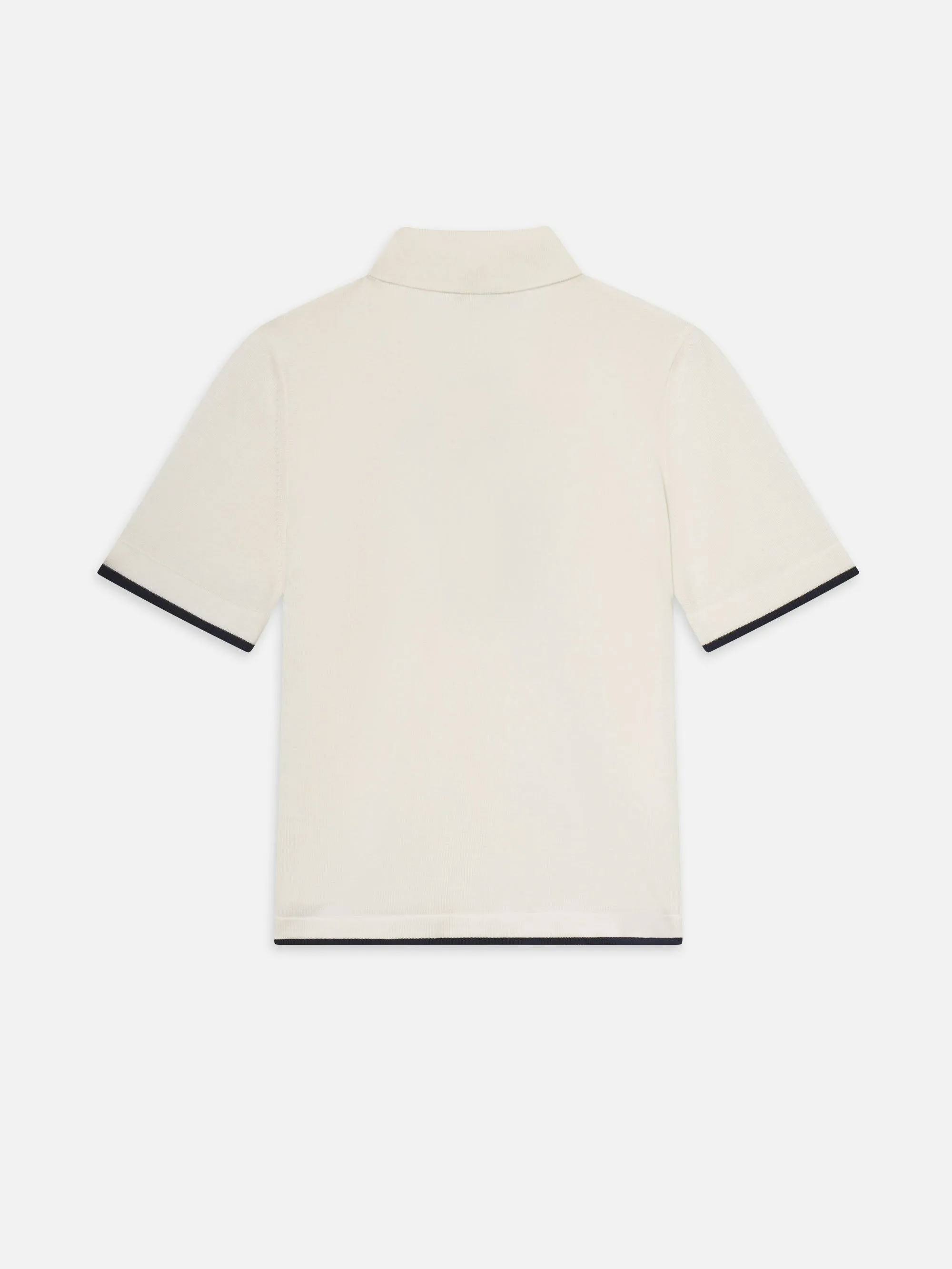 Frame The Sport Polo in Cream Multi
