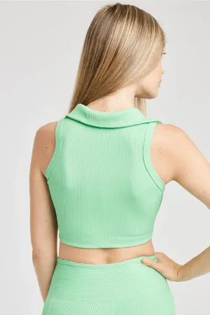 Gabriella Rib Bra - Green