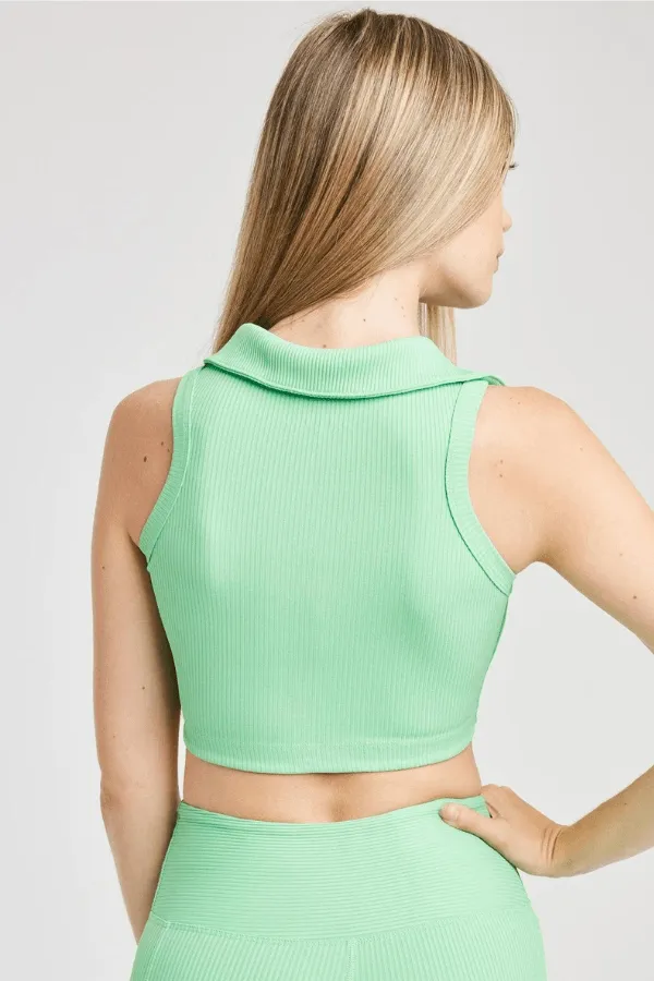 Gabriella Rib Bra - Green
