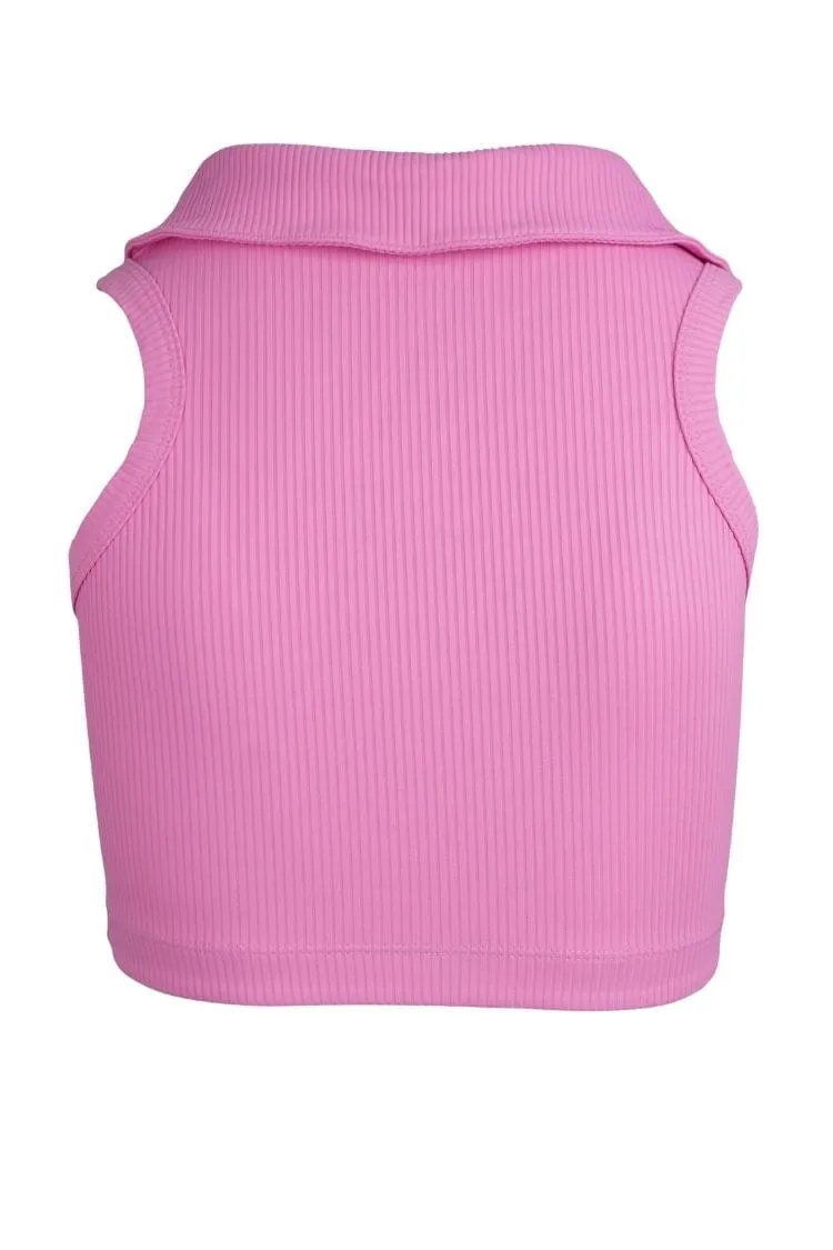 Gabriella Rib Bra - Pink