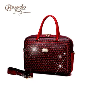 Galaxy Stars Crystal Stud Laptop Office Bag [KMO6608]