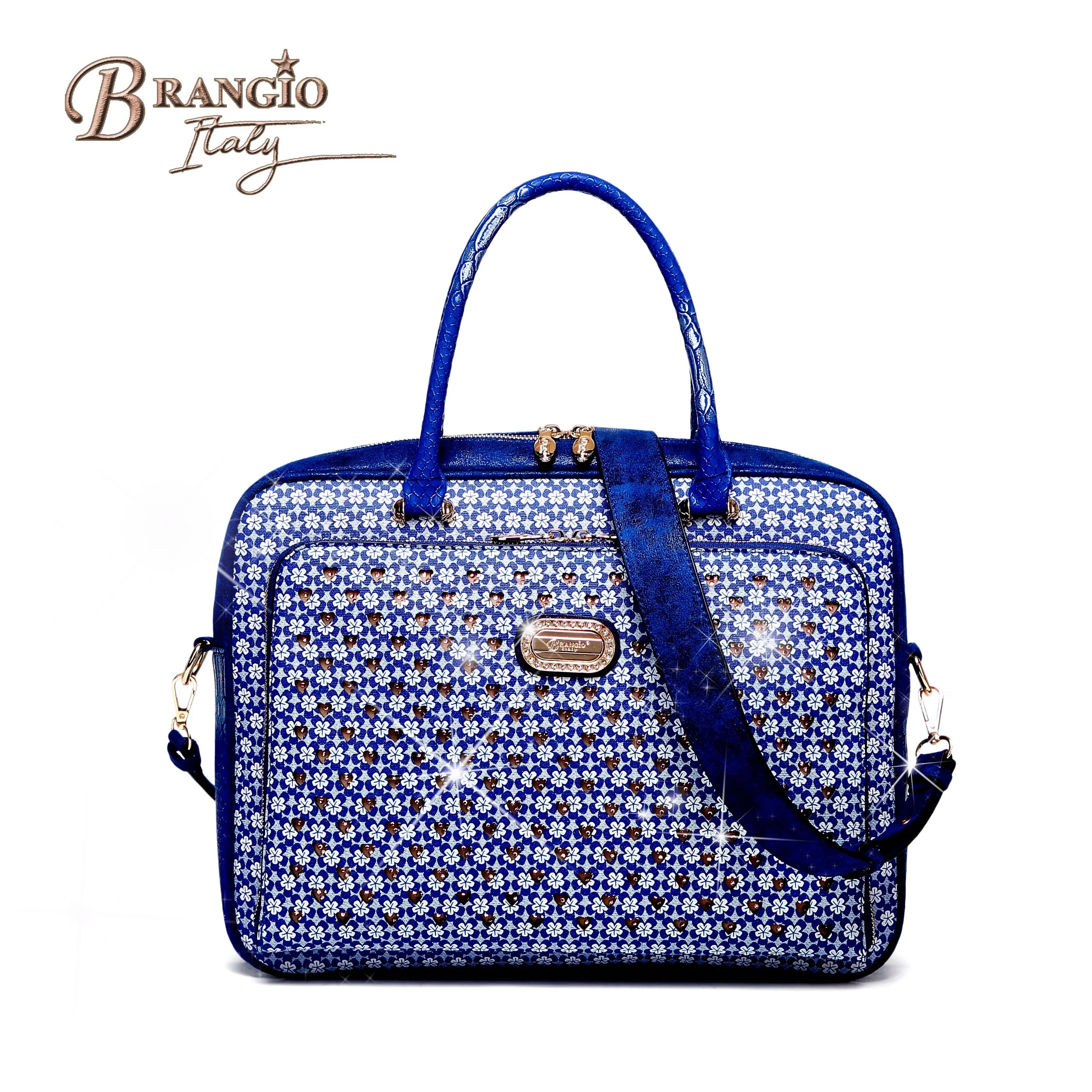 Galaxy Stars Crystal Stud Laptop Office Bag [KMO6608]
