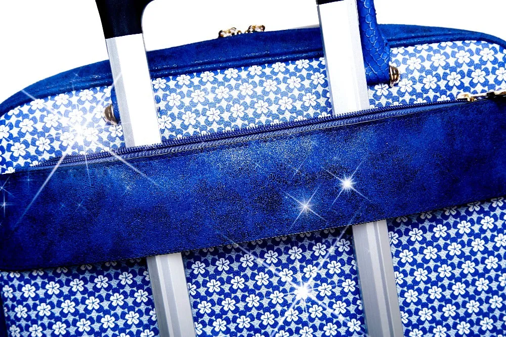 Galaxy Stars Crystal Stud Laptop Office Bag [KMO6608]