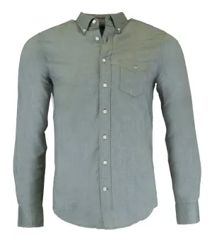 GANT Men's Pine Green Oxford Fitted Button Down Shirt 371039 Size S $99 NWT