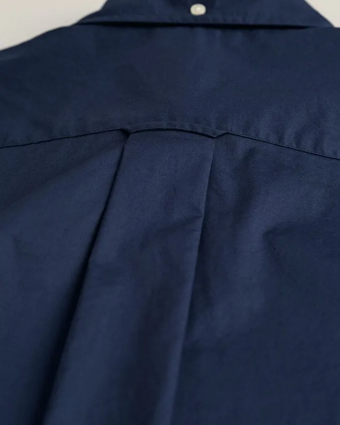 Gant Regular Fit Poplin Shirt Marine