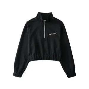 Half Zip Long Sleeve Pullover