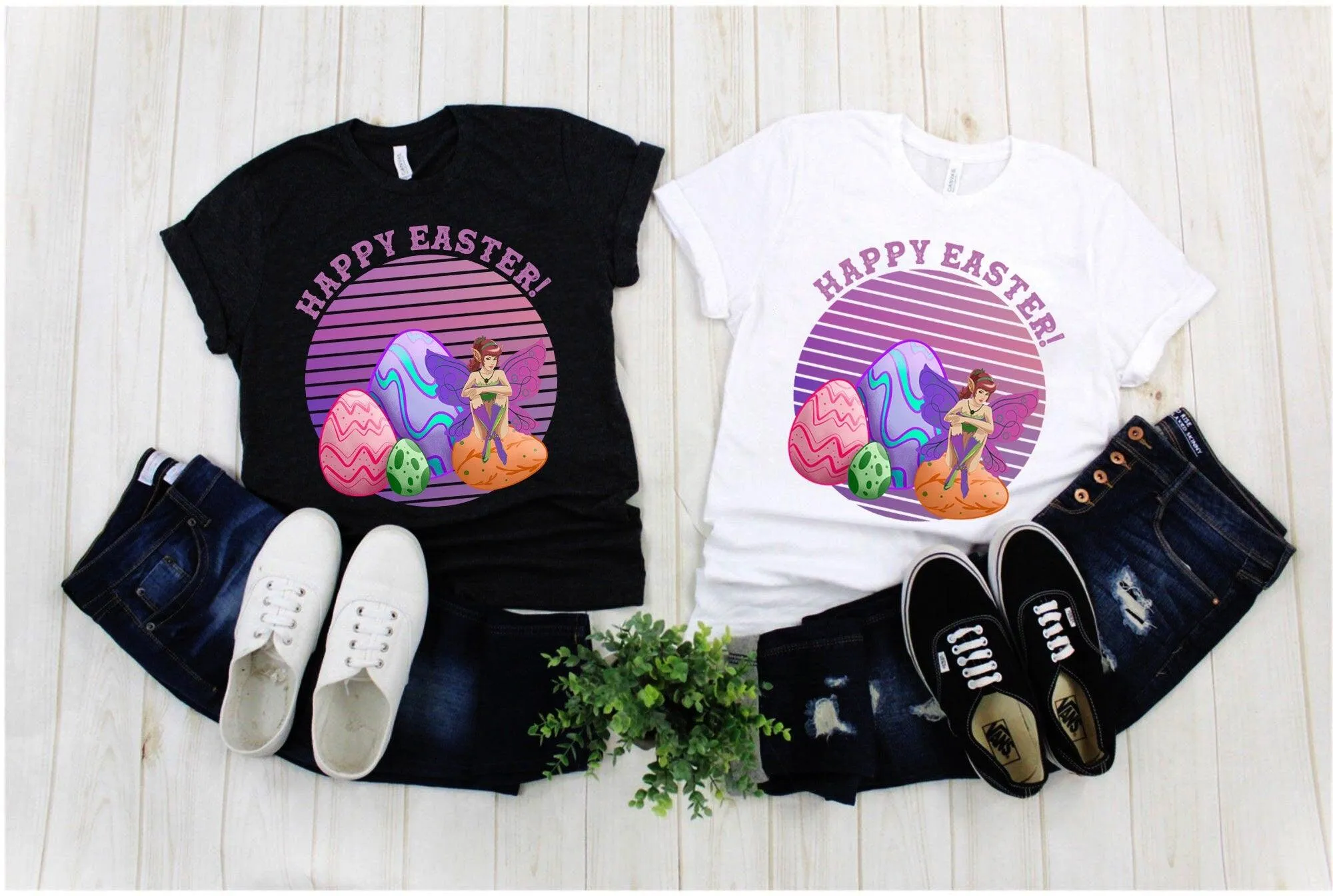 Happy Easter! | Fairy Eggs | Sunset T-Shirts