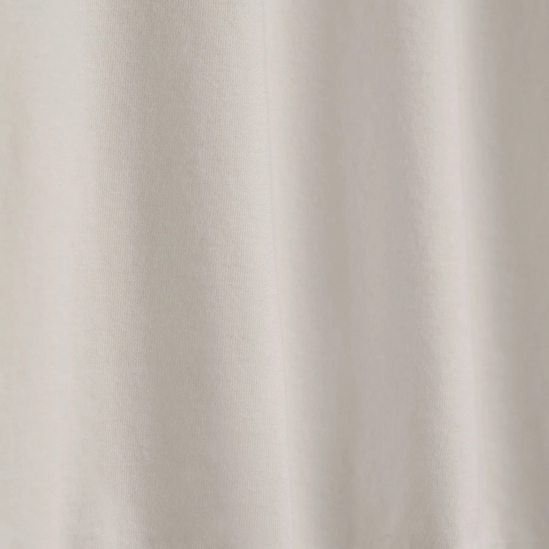 Heavy Luxe Jersey Long Sleeve Polo - White