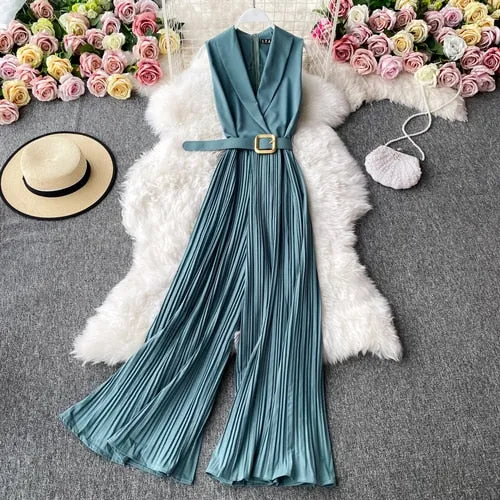 High Waist Playsuits Female Jumpsuit