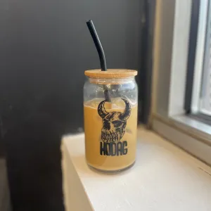 Hodag Skull Glassware