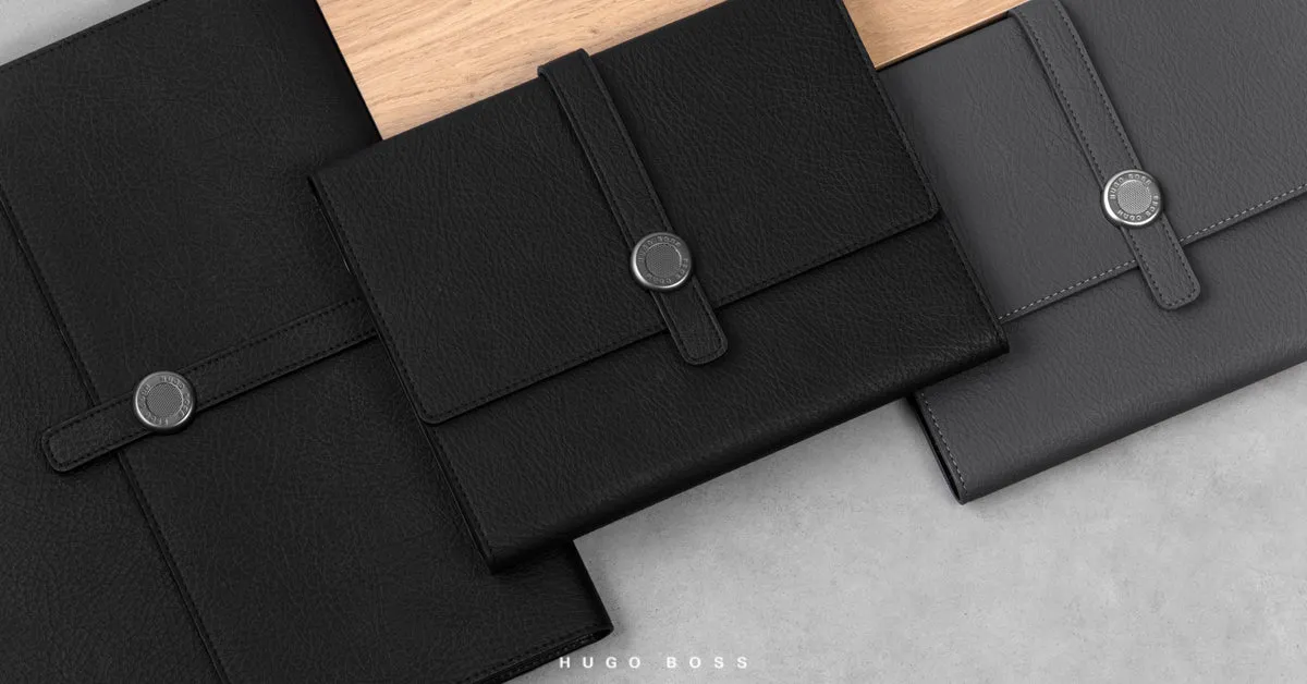 HUGO BOSS HDF004A-Folder A4 Executive Black