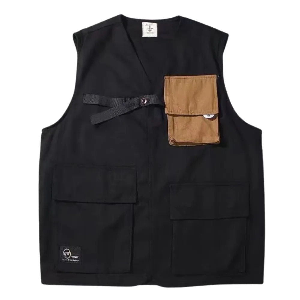 Japanese Pure Cotton Work Vest