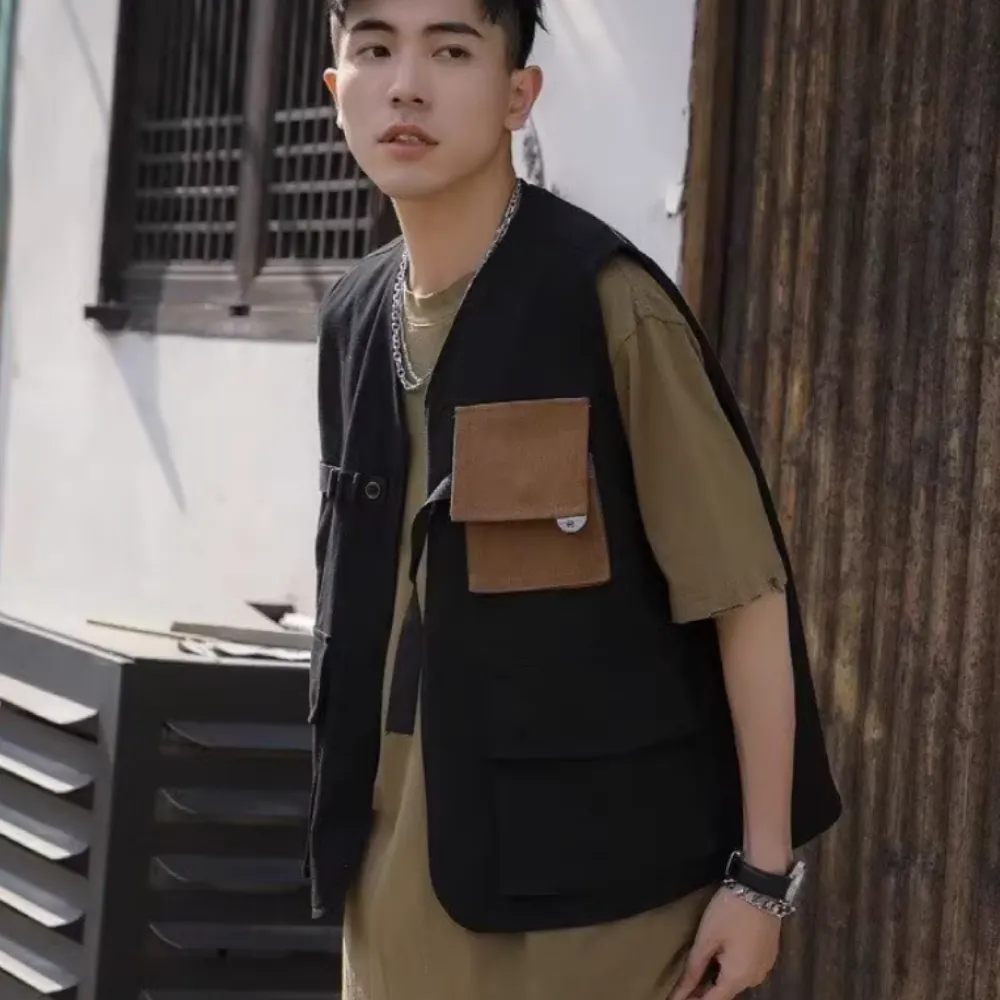 Japanese Pure Cotton Work Vest