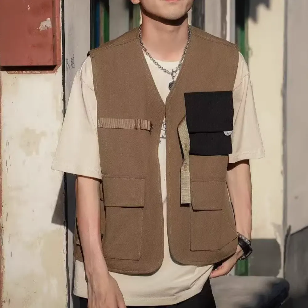 Japanese Pure Cotton Work Vest