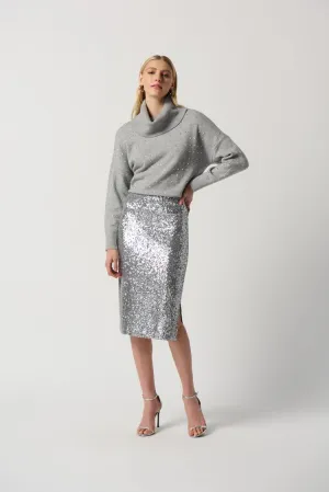 Joseph Ribkoff Sequin Pencil Skirt