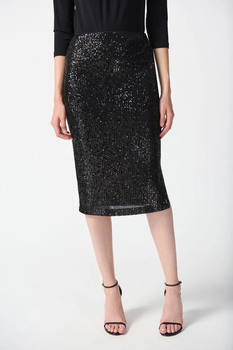 Joseph Ribkoff Sequin Pencil Skirt