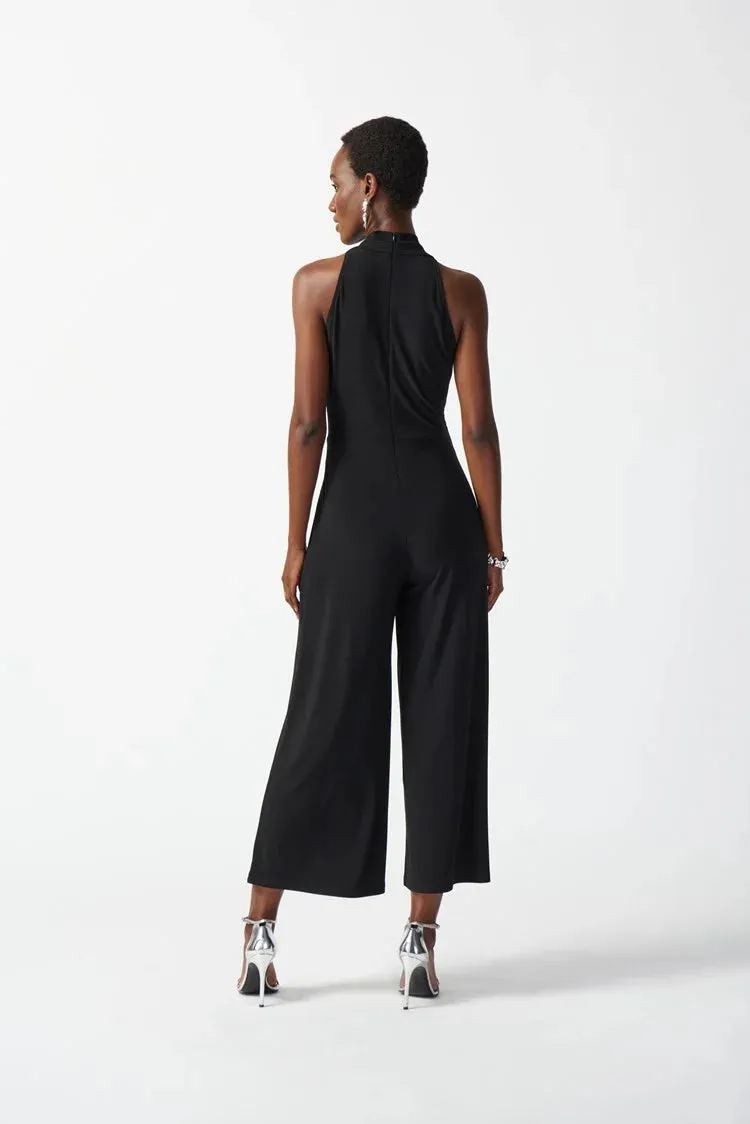 Joseph Ribkoff Silky Knit Wrap Culotte Jumpsuit