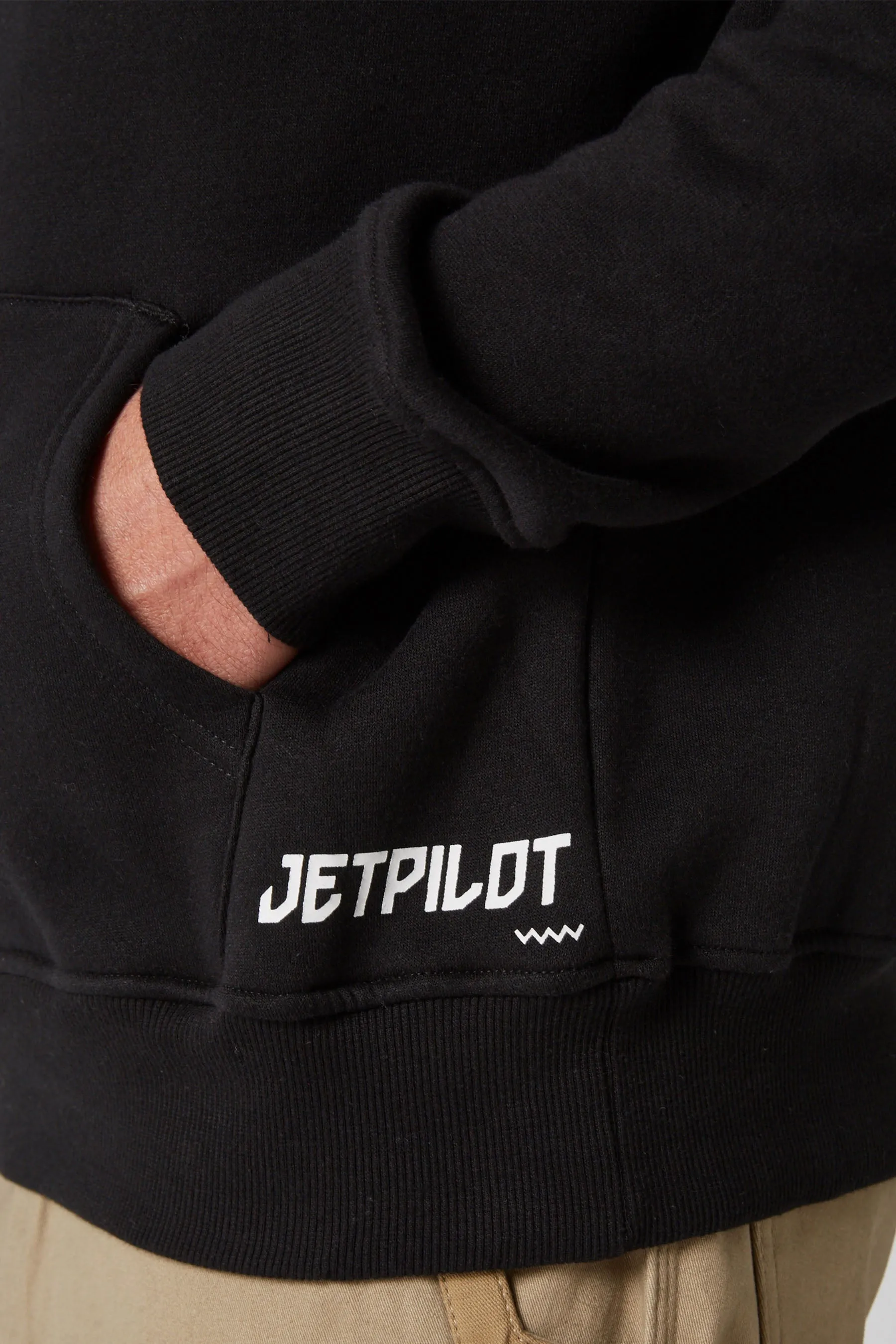 JP Fueled 2 Pullover Hoodie - Black