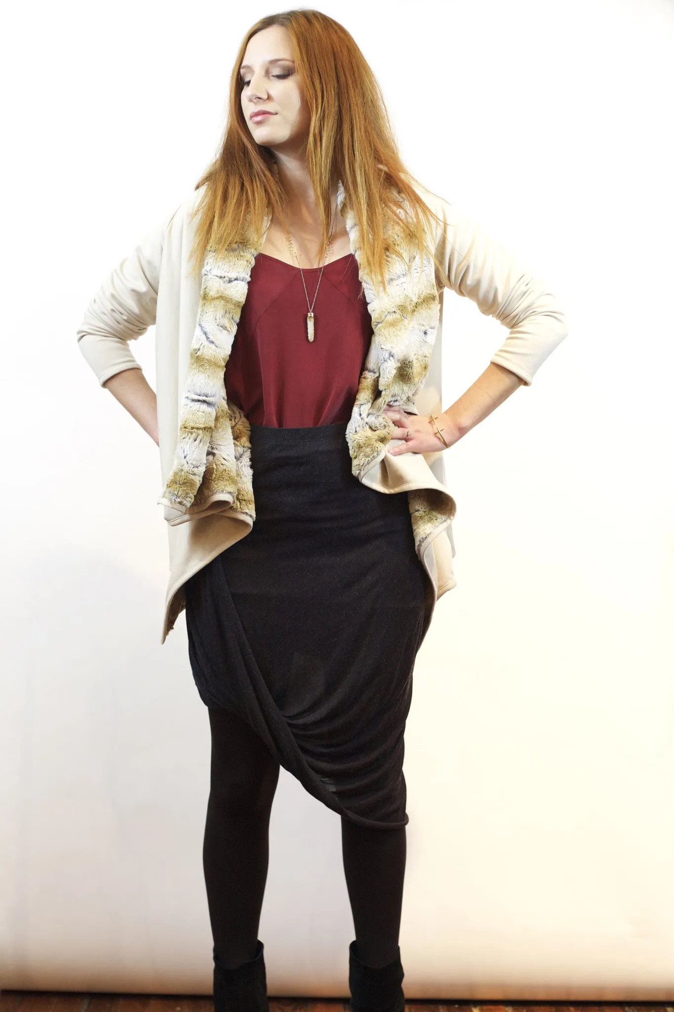 Katka Drape Skirt