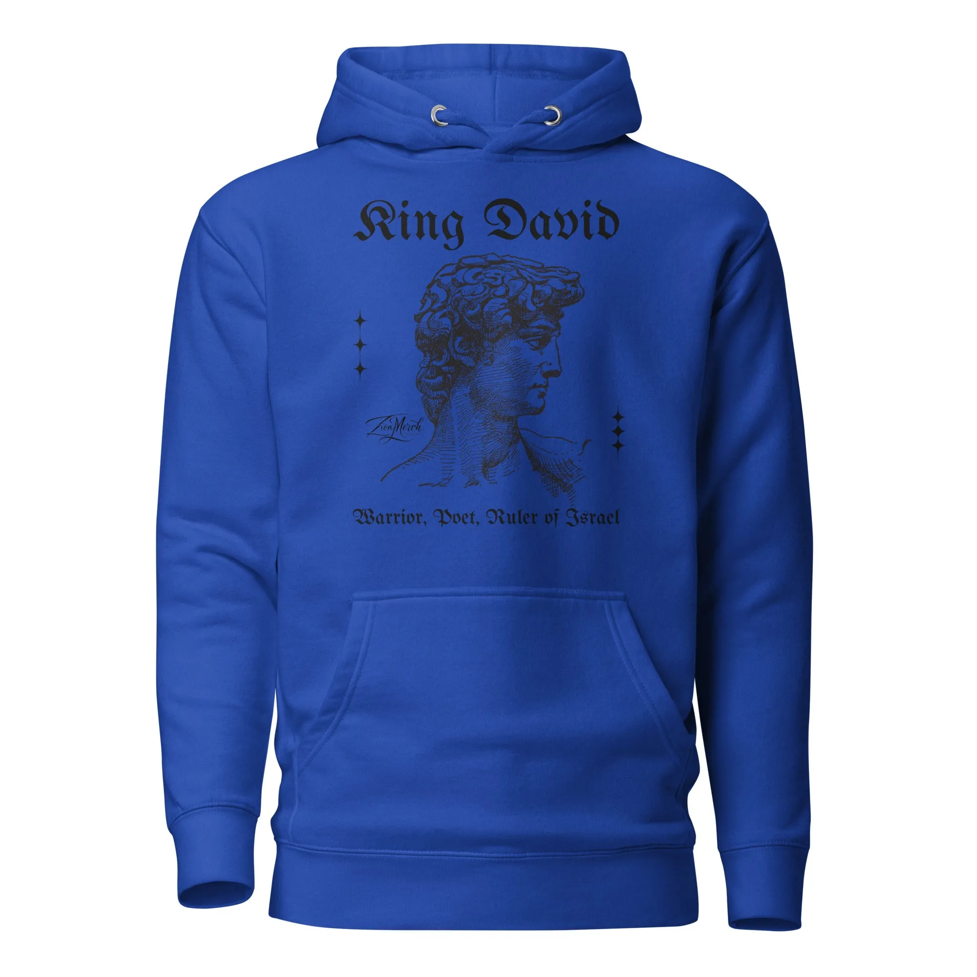 King David Ruler of Israel Premium Hoodie (Unisex)