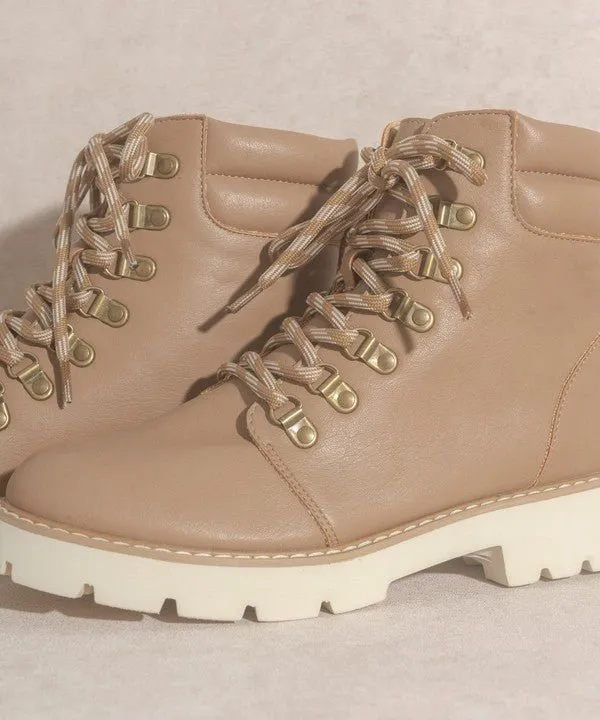 Kinsley - Laced Up Bootie