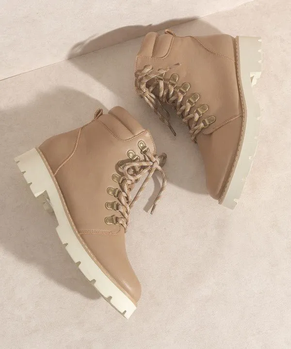 Kinsley - Laced Up Bootie
