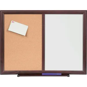 Lorell Dry-Erase/Bulletin Combo Board