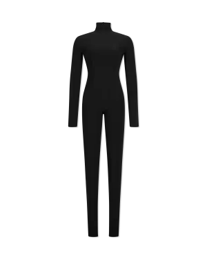 L/S Turtleneck With Footie Catsuit