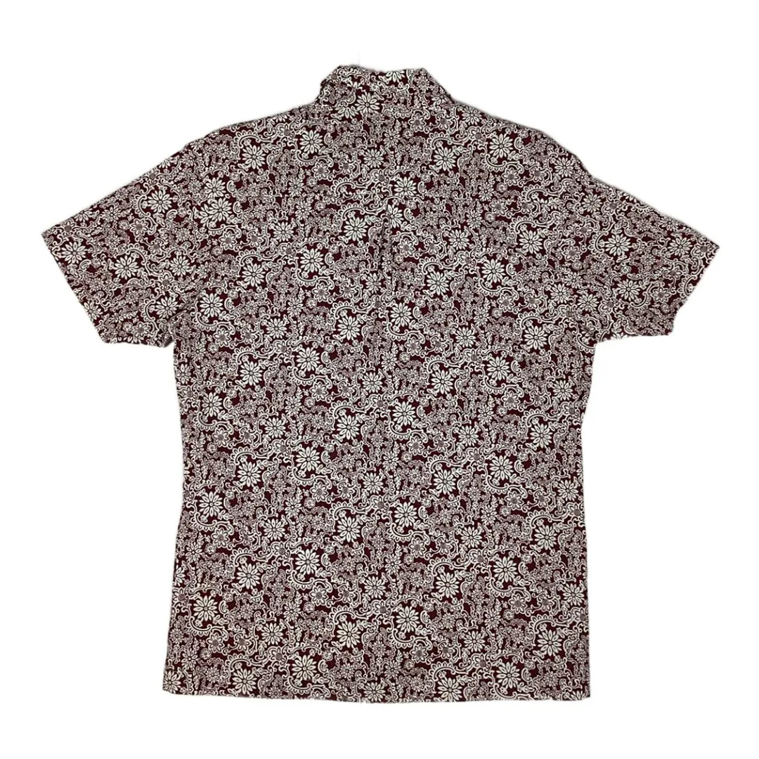 MAUI AND SONS POLO BUTTON DOWN SHORT SLEEVES - RED RED