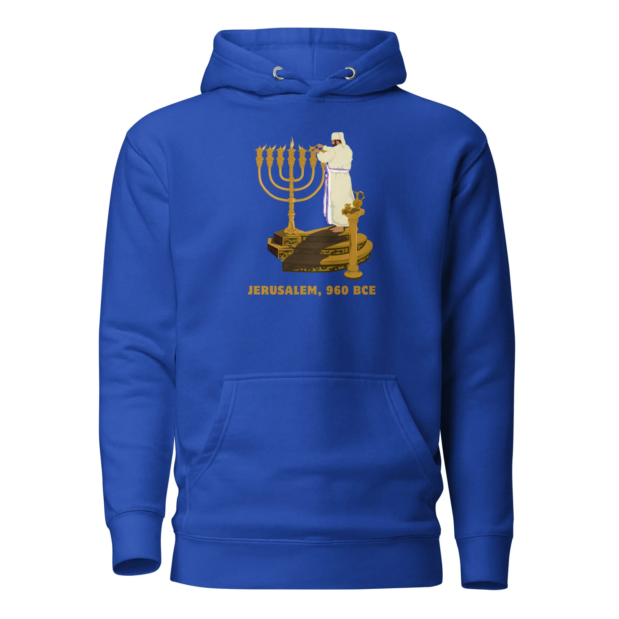 Menorah Lights Premium Hoodie (Unisex)