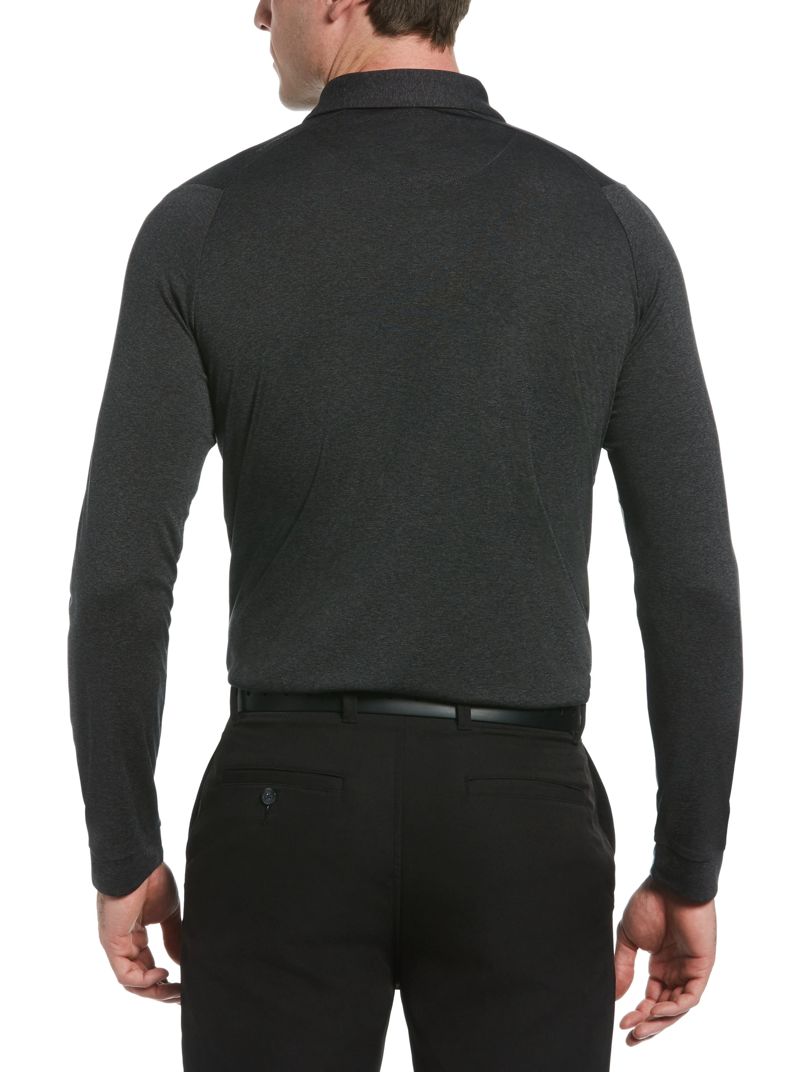 Mens Swing Tech™ Essential Long Sleeve Polo
