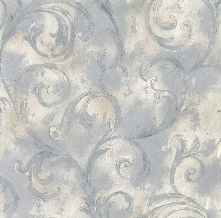 Norwall Zen Elegant Scrolls FT23492 Wallpaper
