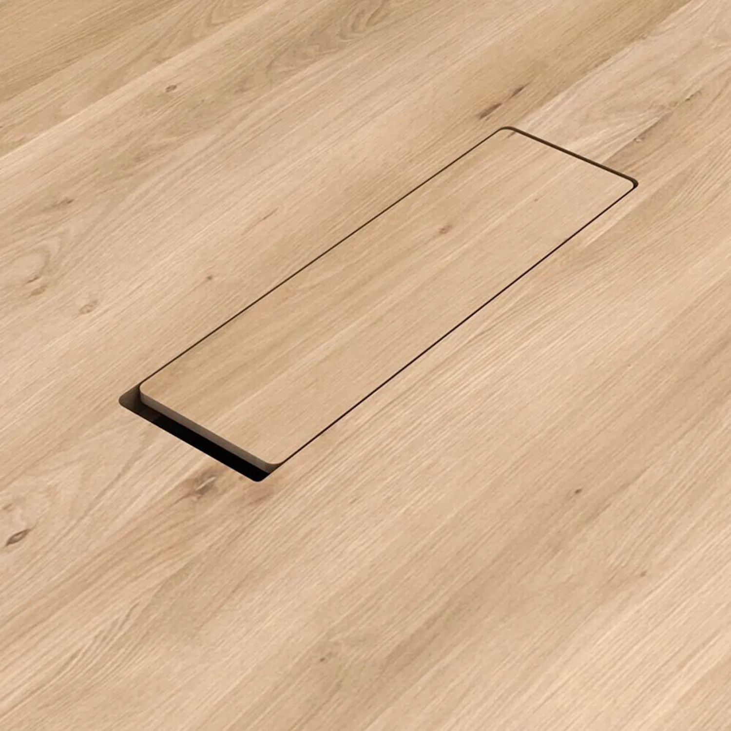 Oak Mikado Meeting Table - Varnished