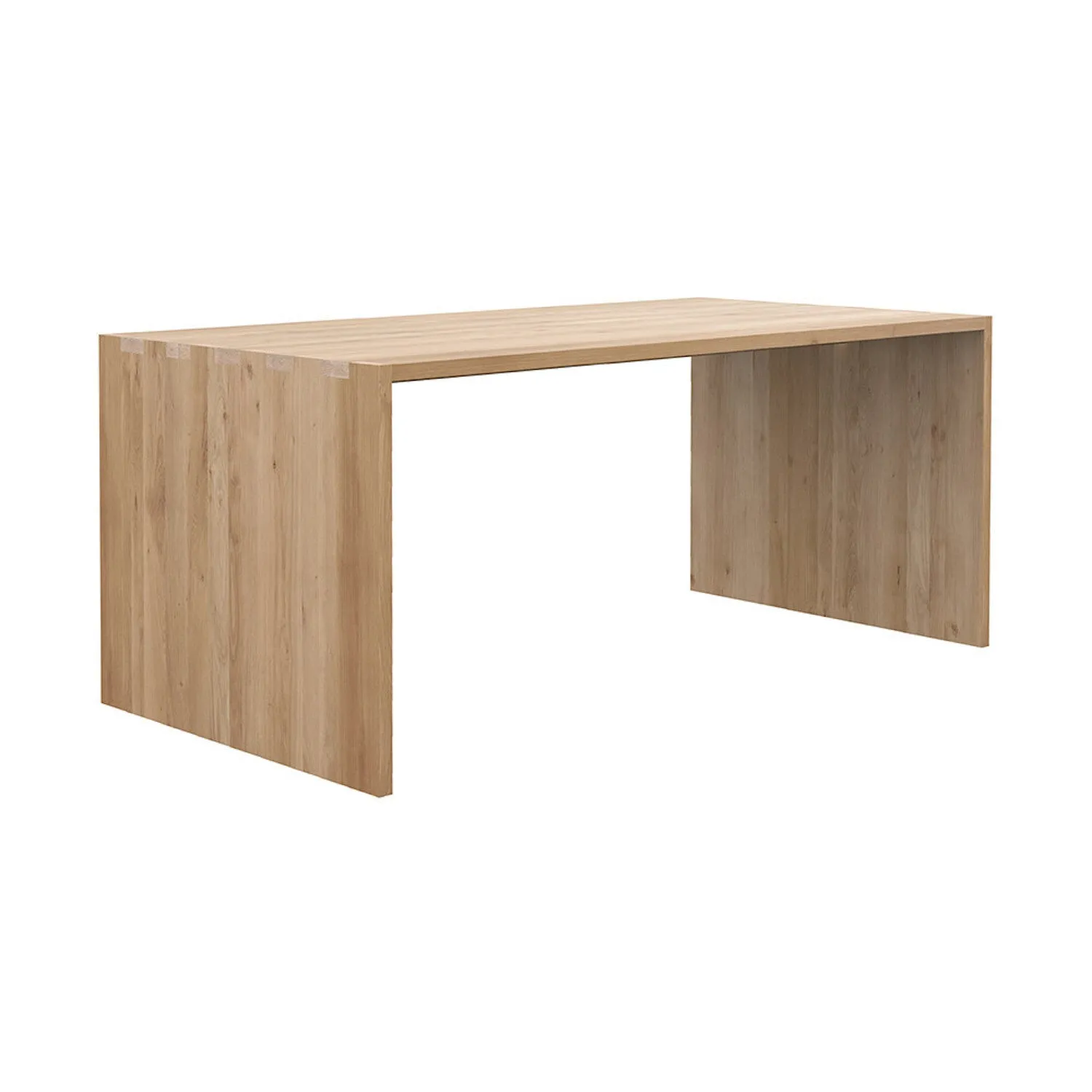 Oak U Desk