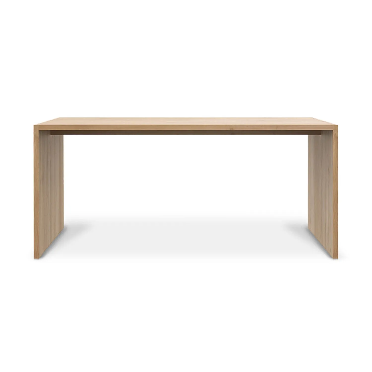 Oak U Desk