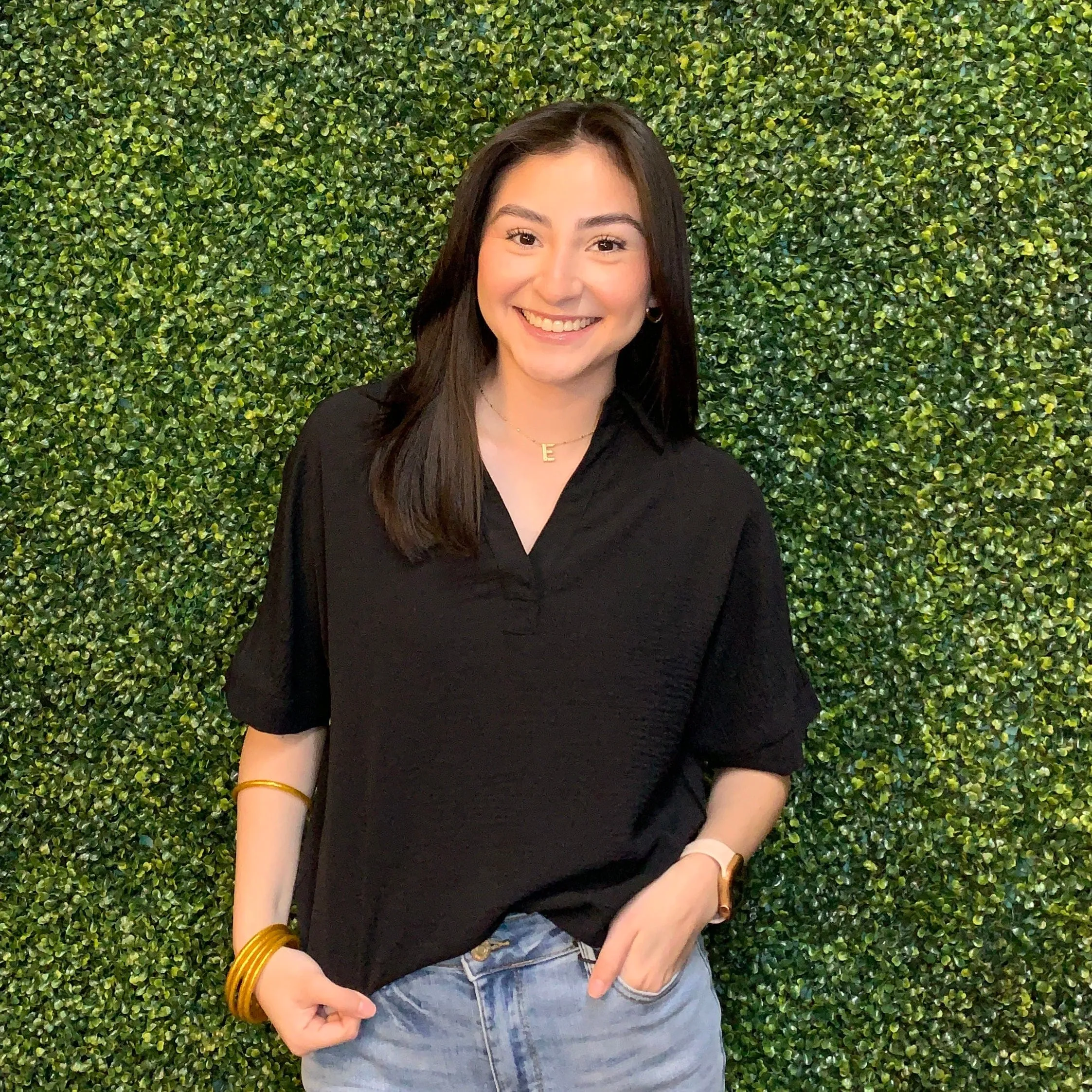 Office Day Top - Black